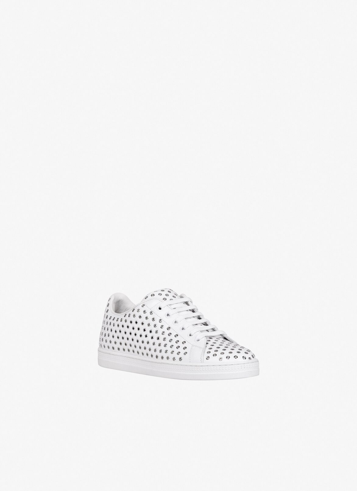 Embellished Sneaker ALAÏA WHITE EMBELLISHED SNEAKER